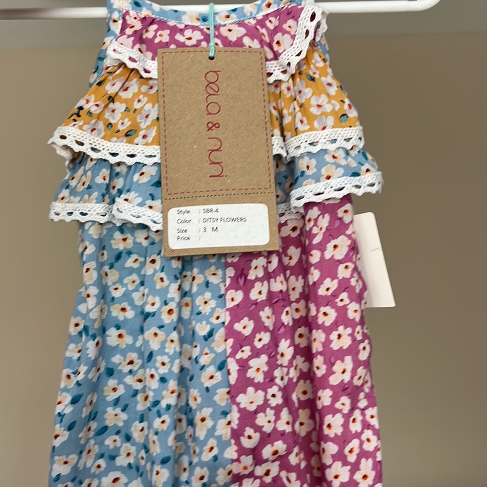 Bela & Nuni Floral Romper